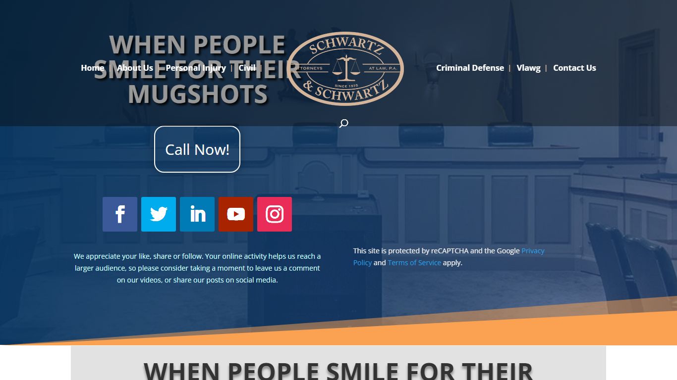 When People Smile for Their Mugshots | Schwartz & Schwartz Personal ...